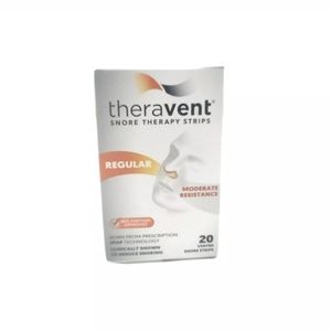 Theravent Snore Strips 20 Count Regular Vented